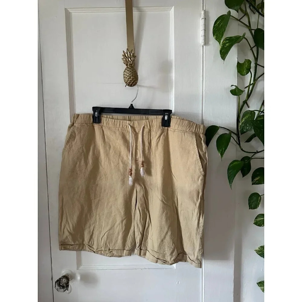 Women’s size large Linen shorts